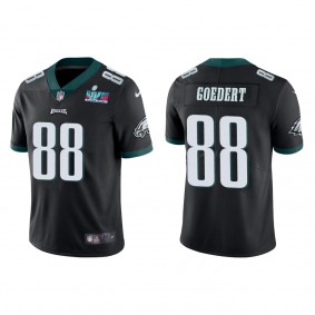 Dallas Goedert Men's Philadelphia Eagles Super Bowl LVII Black Vapor Limited Jersey