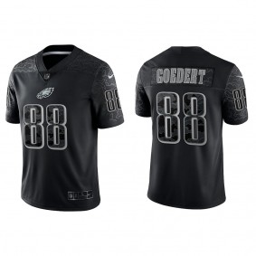 Dallas Goedert Philadelphia Eagles Black Reflective Limited Jersey