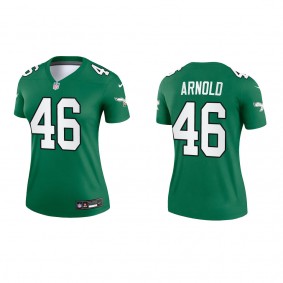 Dan Arnold Women's Philadelphia Eagles Kelly Green Alternate Legend Jersey