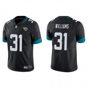 Men's Darious Williams Jacksonville Jaguars Black Vapor Limited Jersey