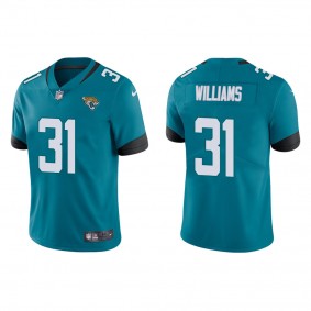 Men's Darious Williams Jacksonville Jaguars Teal Vapor Limited Jersey