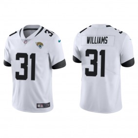 Men's Darious Williams Jacksonville Jaguars White Vapor Limited Jersey