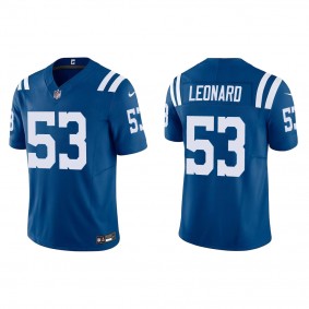 Men's Indianapolis Colts Darius Leonard Royal Vapor F.U.S.E. Limited Jersey