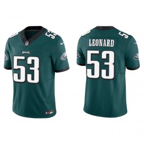 Men's Philadelphia Eagles Darius Leonard Midnight Green Vapor F.U.S.E. Limited Jersey