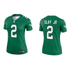 Darius Slay Jr Women's Philadelphia Eagles Kelly Green Alternate Legend Jersey