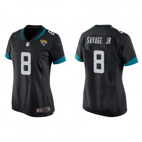 Women's Jacksonville Jaguars Darnell Savage Jr. Black Game Jersey