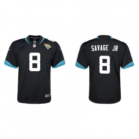 Youth Jacksonville Jaguars Darnell Savage Jr. Black Game Jersey