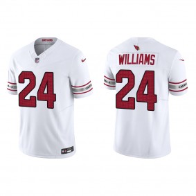 Men's Arizona Cardinals Darrel Williams White Vapor F.U.S.E. Limited Jersey