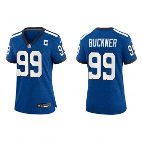 DeForest Buckner Women Indianapolis Colts Royal Indiana Nights Game Jersey