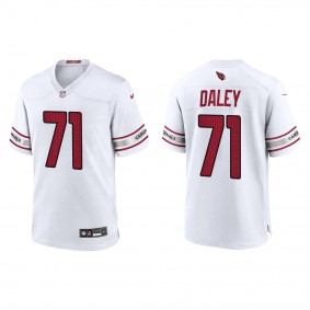 Men's Arizona Cardinals Dennis Daley White Game Jersey