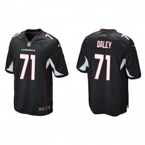 Men's Dennis Daley Arizona Cardinals Black Alternate Game Jersey