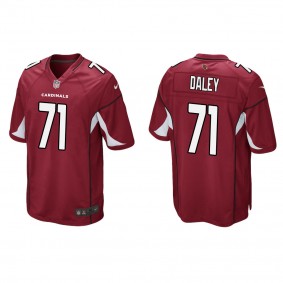 Men's Dennis Daley Arizona Cardinals Cardinal Game Jersey