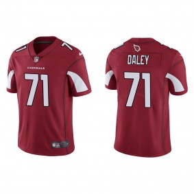 Men's Dennis Daley Arizona Cardinals Cardinal Vapor Limited Jersey