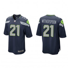 Men's Seattle Seahawks Devon Witherspoon College Navy 2023 NFL Draft Jersey