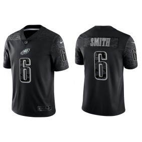 DeVonta Smith Philadelphia Eagles Black Reflective Limited Jersey