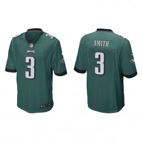 Men's Philadelphia Eagles Nolan Smith Green 2023 NFL Draft Game Jersey