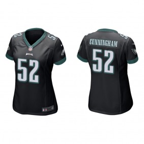 Women's Philadelphia Eagles Zach Cunningham Black Game Jersey