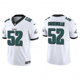 Men's Philadelphia Eagles Zach Cunningham White Vapor F.U.S.E. Limited Jersey