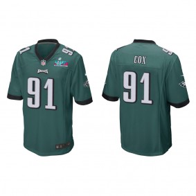 Fletcher Cox Men's Philadelphia Eagles Super Bowl LVII Midnight Green Game Jersey