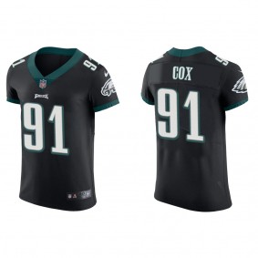 Fletcher Cox Men's Philadelphia Eagles Nike Black Vapor Elite Jersey