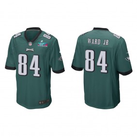 Greg Ward Jr. Men's Philadelphia Eagles Super Bowl LVII Midnight Green Game Jersey