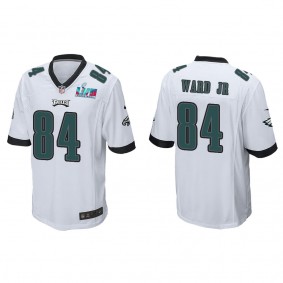 Greg Ward Jr. Men's Philadelphia Eagles Super Bowl LVII White Game Jersey