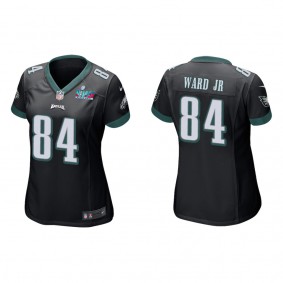 Greg Ward Jr. Women's Philadelphia Eagles Super Bowl LVII Black Game Jersey