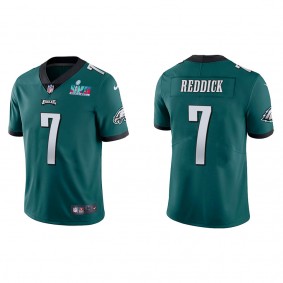 Haason Reddick Men's Philadelphia Eagles Super Bowl LVII Green Vapor Limited Jersey