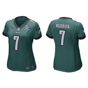 Haason Reddick Women's Philadelphia Eagles Super Bowl LVII Green Game Jersey