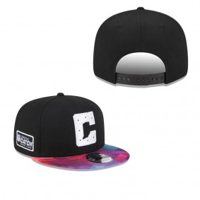 Men's Indianapolis Colts Black 2023 Crucial Catch 9FIFTY Snapback Hat