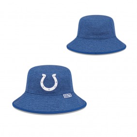 Men's Indianapolis Colts Heather Royal Bucket Hat