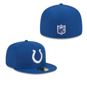 Men's Indianapolis Colts Royal Main 59FIFTY Fitted Hat