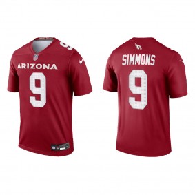 Men's Arizona Cardinals Isaiah Simmons Cardinal Legend Jersey