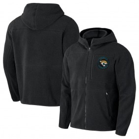 Jacksonville Jaguars NFL x Darius Rucker Sherpa Full-Zip Hoodie Black