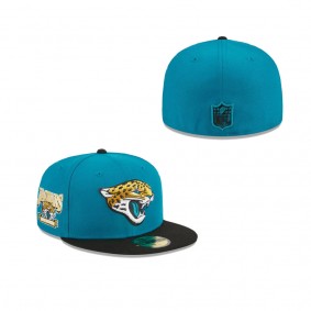 Jacksonville Jaguars Throwback Hidden 59FIFTY Fitted Hat