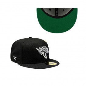 Men's Jacksonville Jaguars x Paper Planes Black 59FIFTY Fitted Hat