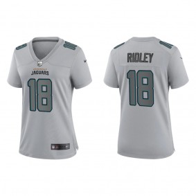 Women's Jacksonville Jaguars Calvin Ridley Gray Atmosphere Fashion Game Jersey