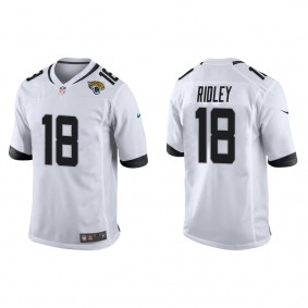 Men's Jacksonville Jaguars Calvin Ridley White Game Jersey