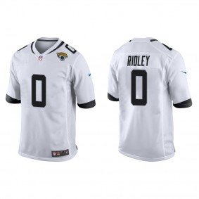 Men's Jacksonville Jaguars Calvin Ridley White Game Jersey