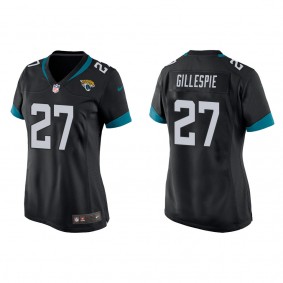 Women's Jacksonville Jaguars Tyree Gillespie Black Game Jersey