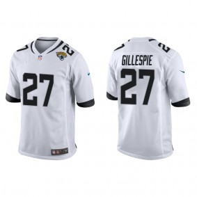 Men's Jacksonville Jaguars Tyree Gillespie White Game Jersey