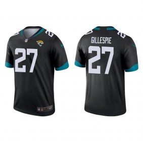 Men's Jacksonville Jaguars Tyree Gillespie Black Legend Jersey