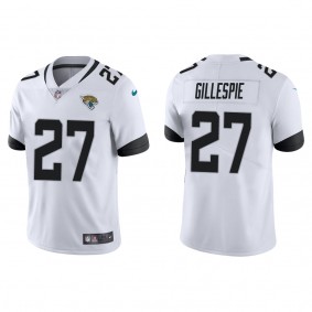 Men's Jacksonville Jaguars Tyree Gillespie White Vapor Limited Jersey