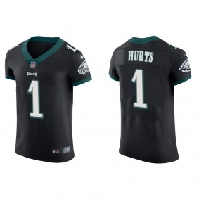 Jalen Hurts Men's Philadelphia Eagles Nike Black Vapor Elite Jersey