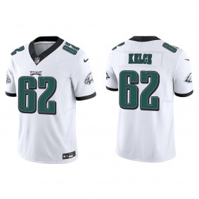 Jason Kelce Philadelphia Eagles White Vapor F.U.S.E. Limited Jersey