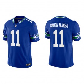 Jaxon Smith-Njigba Seattle Seahawks Royal Throwback Vapor F.U.S.E. Limited Jersey