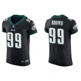 Jerome Brown Men's Philadelphia Eagles Nike Black Vapor Elite Jersey