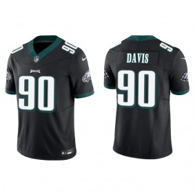 Jordan Davis Philadelphia Eagles Black Vapor F.U.S.E. Limited Jersey