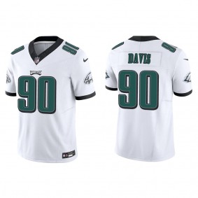 Jordan Davis Philadelphia Eagles White Vapor F.U.S.E. Limited Jersey