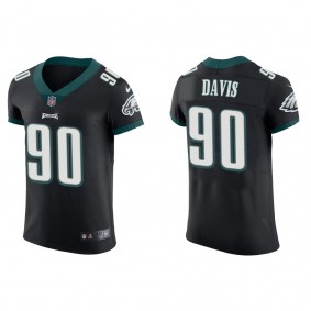 Jordan Davis Men's Philadelphia Eagles Nike Black Vapor Elite Jersey